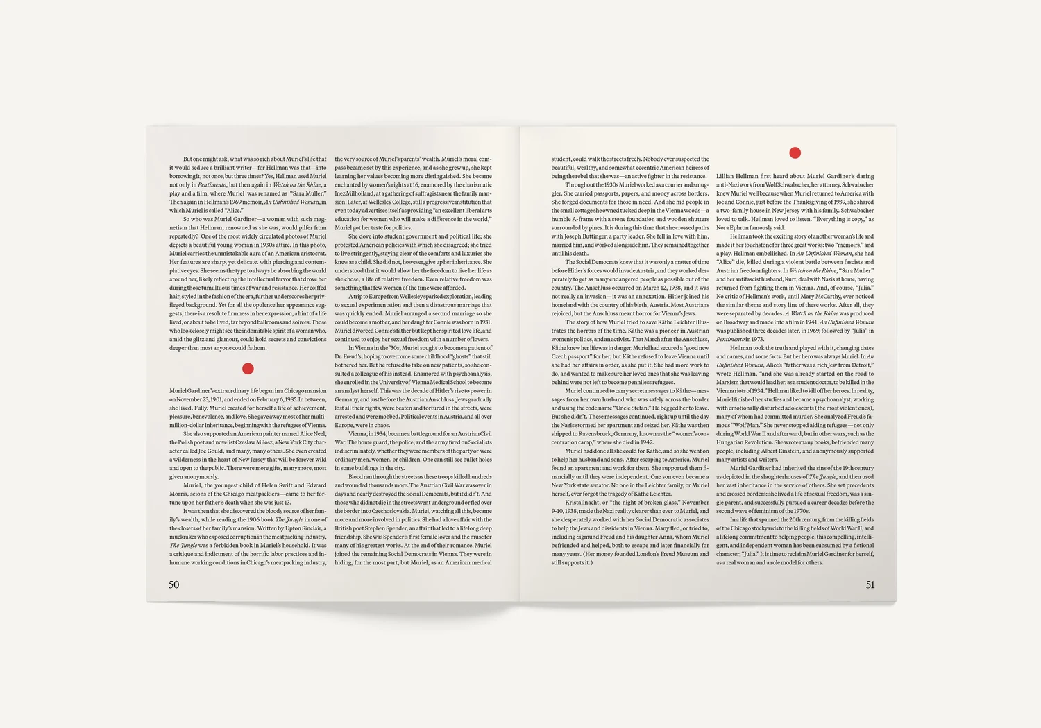 Litt Issue 1 spread